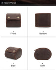 Leather Watch Box Single Portable Watch Storage Box AliFinds