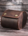 Leather Watch Box Single Portable Watch Storage Box AliFinds