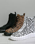 Leopard Print Women Shoes Platform Boots AliFinds