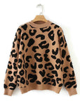 Leopard print pullover women AliFinds