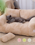 Luxury Cat Bed Sofa Winter Warm Cat Nest Pet Bed For Small Medium Dogs Cats Comfortable Plush Puppy Bed Pet Supplies AliFinds