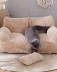 Luxury Cat Bed Sofa Winter Warm Cat Nest Pet Bed For Small Medium Dogs Cats Comfortable Plush Puppy Bed Pet Supplies AliFinds