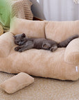 Luxury Cat Bed Sofa Winter Warm Cat Nest Pet Bed For Small Medium Dogs Cats Comfortable Plush Puppy Bed Pet Supplies AliFinds