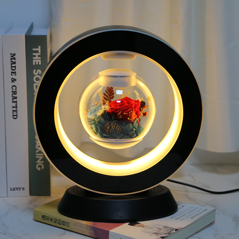 Magnetic Levitation Immortal Flowers For Girlfriend On Chinese Valentine&#39;s Day AliFinds