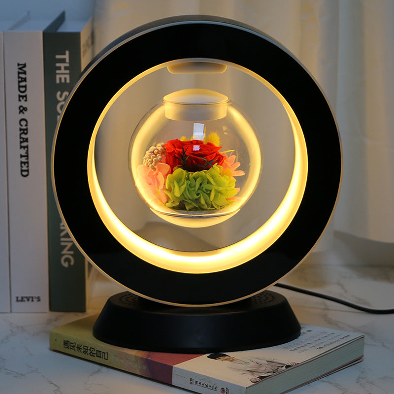 Magnetic Levitation Immortal Flowers For Girlfriend On Chinese Valentine&#39;s Day AliFinds