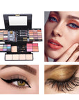 Matte Eyeshadow Box Cosmetic Case Multi-function Make-up Tray AliFinds