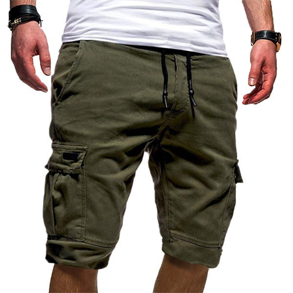 Men Casual Jogger Sports Cargo Shorts Military Combat Workout Gym Trousers Summer Mens Clothing AliFinds