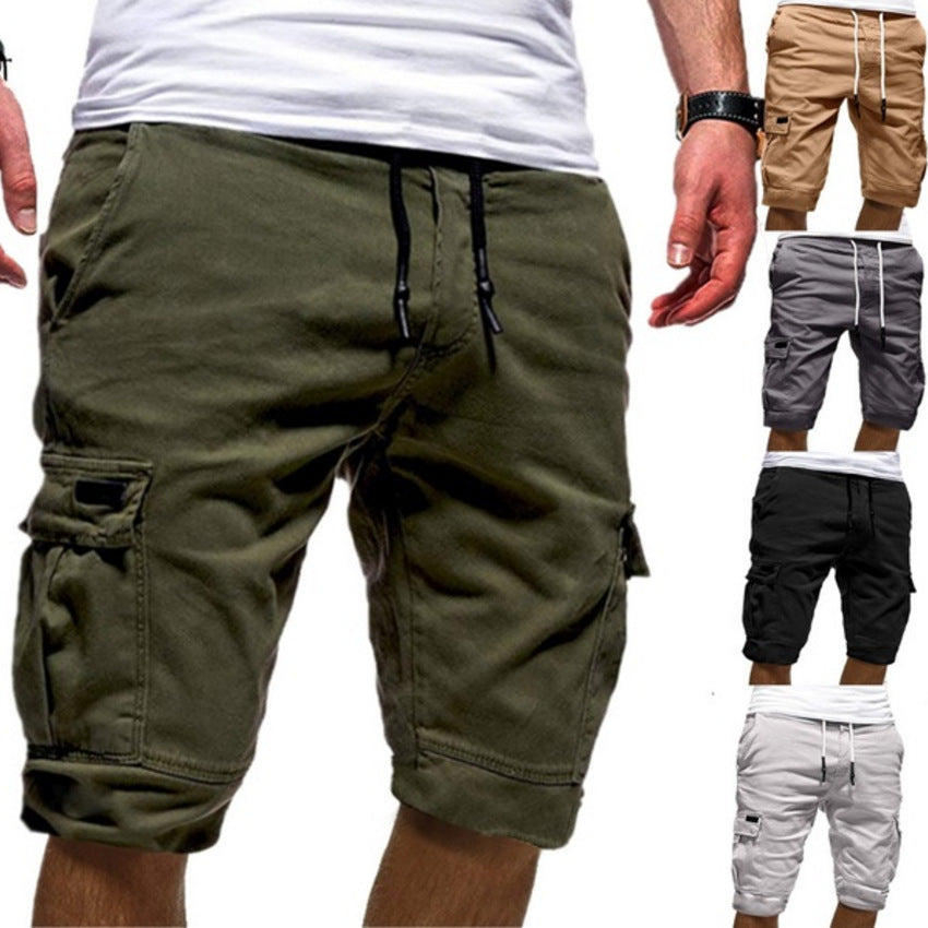 Men Casual Jogger Sports Cargo Shorts Military Combat Workout Gym Trousers Summer Mens Clothing AliFinds