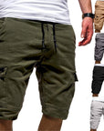 Men Casual Jogger Sports Cargo Shorts Military Combat Workout Gym Trousers Summer Mens Clothing AliFinds