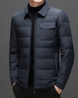 Men's Business Casual Down Jacket AliFinds