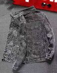 Men's Fashion Casual Denim Slim-fit Coat AliFinds