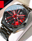 Men's Fashion Hollowed-out Luminous Waterproof Quartz Watch AliFinds