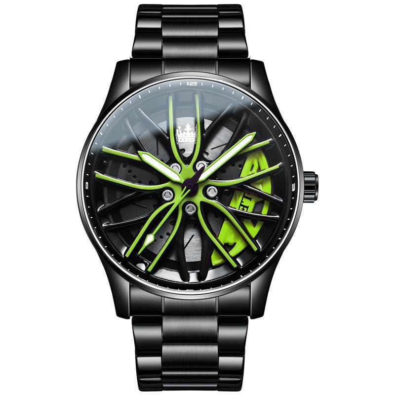 Men&#39;s Fashion Hollowed-out Luminous Waterproof Quartz Watch AliFinds