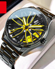 Men's Fashion Hollowed-out Luminous Waterproof Quartz Watch AliFinds