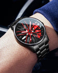 Men's Fashion Hollowed-out Luminous Waterproof Quartz Watch AliFinds