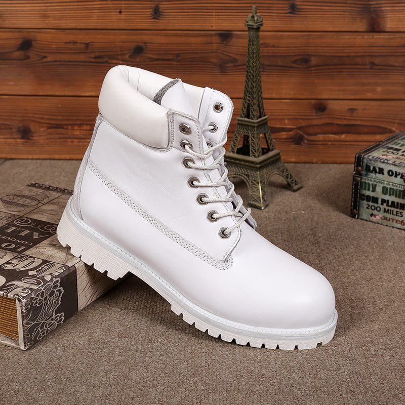 Men's Fashionable Warm High-top Boots AliFinds
