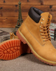 Men's Fashionable Warm High-top Boots AliFinds