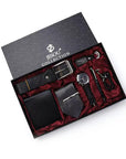 Men's Gift Suit Exquisite Packaging Watch Belt Tie Wallet Simple Combination Suit AliFinds