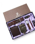 Men's Gift Suit Exquisite Packaging Watch Belt Tie Wallet Simple Combination Suit AliFinds