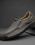 Men's Handmade Plus Size Leather Shoes AliFinds