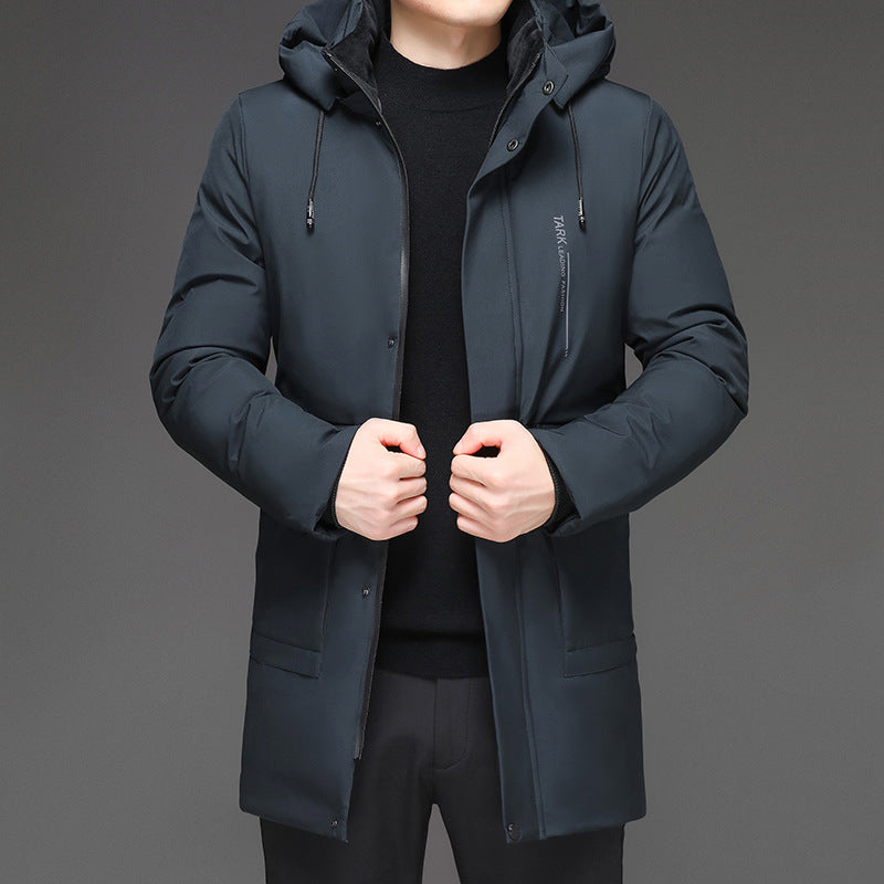 Men's Hooded Thickened Warm-keeping Cotton Clothing AliFinds