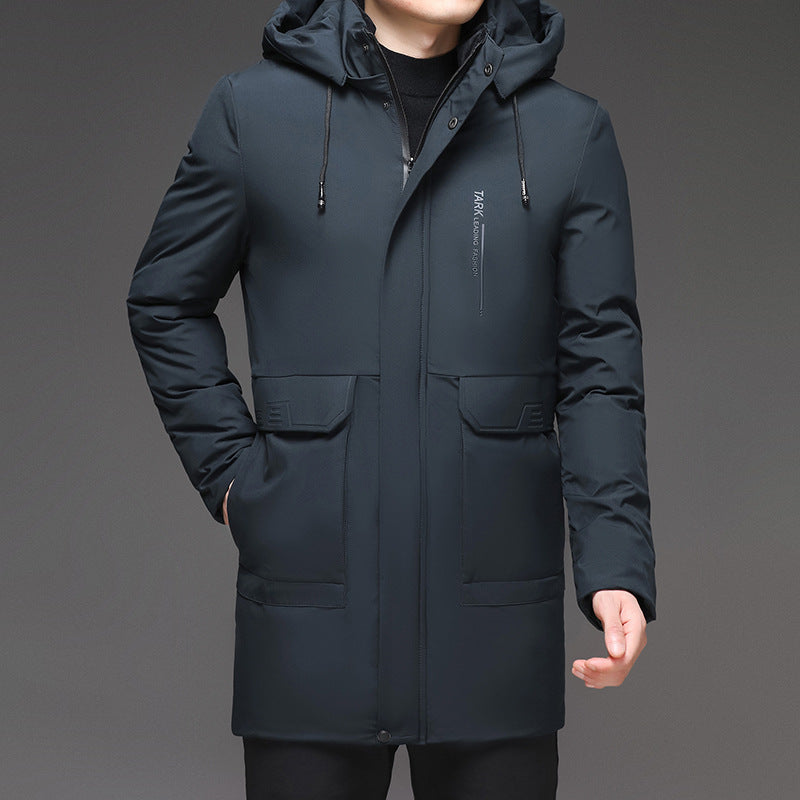 Men's Hooded Thickened Warm-keeping Cotton Clothing AliFinds