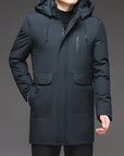 Men's Hooded Thickened Warm-keeping Cotton Clothing AliFinds