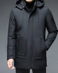 Men's Hooded Thickened Warm-keeping Cotton Clothing AliFinds