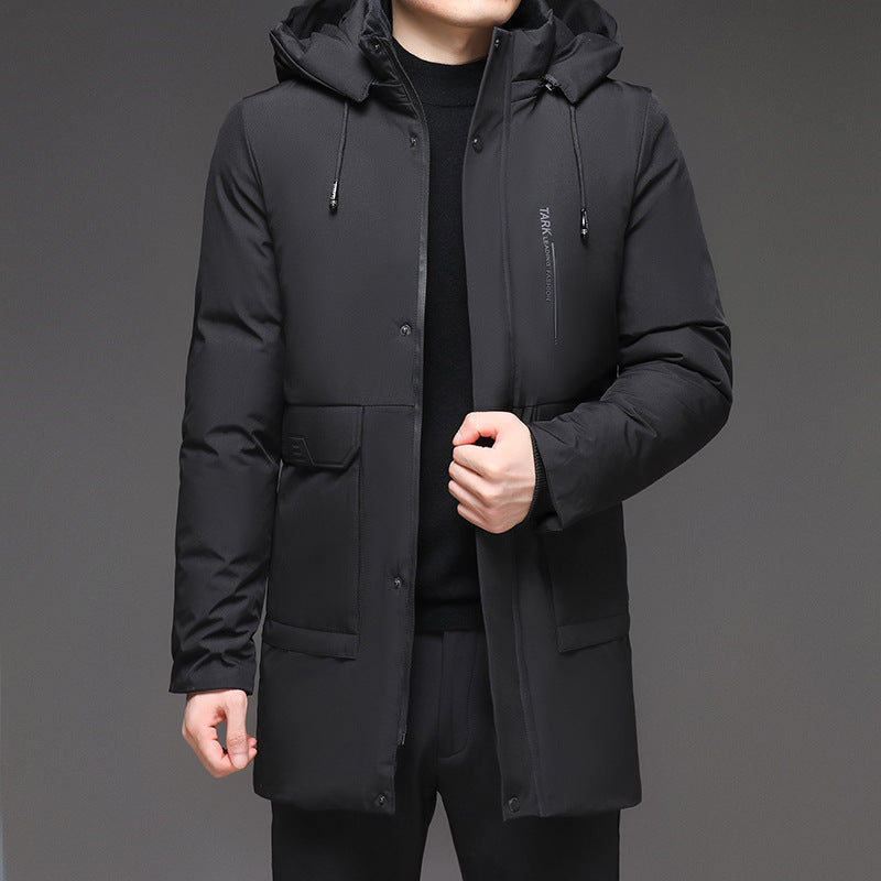 Men's Hooded Thickened Warm-keeping Cotton Clothing AliFinds