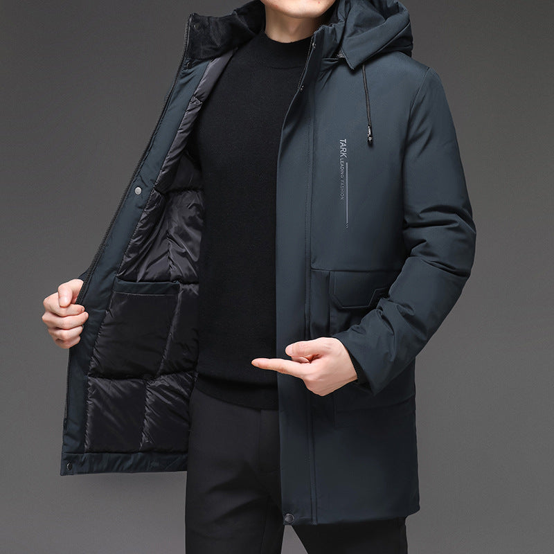 Men's Hooded Thickened Warm-keeping Cotton Clothing AliFinds