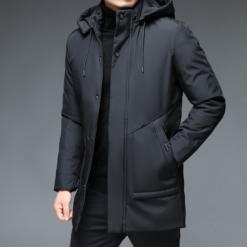 Men&#39;s Hooded Thickened Warm-keeping Cotton Clothing AliFinds