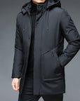 Men's Hooded Thickened Warm-keeping Cotton Clothing AliFinds