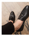 Men's New British Hair Stylist Plus Size Leather Shoes AliFinds