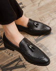 Men's New British Hair Stylist Plus Size Leather Shoes AliFinds