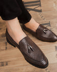 Men's New British Hair Stylist Plus Size Leather Shoes AliFinds