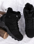 Men's Snow Boots Thickened Thermal Middle Tube AliFinds