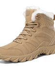 Men's Snow Boots Thickened Thermal Middle Tube AliFinds