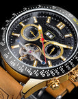 Men's Stylish And Versatile Automatic Mechanical Watch Waterproof AliFinds