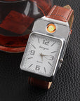 Metal electric heating wire cigarette lighter watch AliFinds