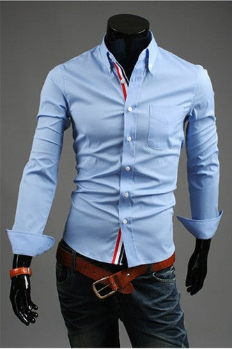 New Men&#39;s Long-sleeved Shirts For Men AliFinds