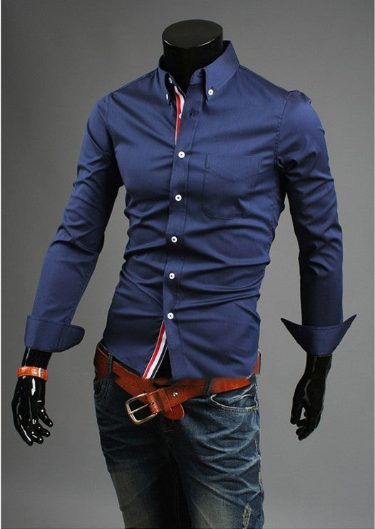 New Men&#39;s Long-sleeved Shirts For Men AliFinds