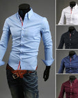 New Men's Long-sleeved Shirts For Men AliFinds