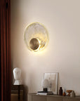 New Nordic Modern Light Luxury Crystal Copper Wall Lamp AliFinds