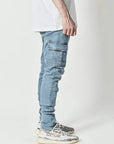 New Skinny Jeans With Side Pockets And Feet For Men AliFinds