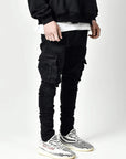 New Skinny Jeans With Side Pockets And Feet For Men AliFinds