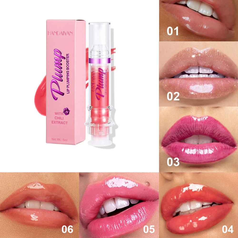 New Tube Lip Rich Lip Color Slightly Spicy Lip Honey Lip Glass Mirror Face Lip Mirror Liquid Lipstick AliFinds