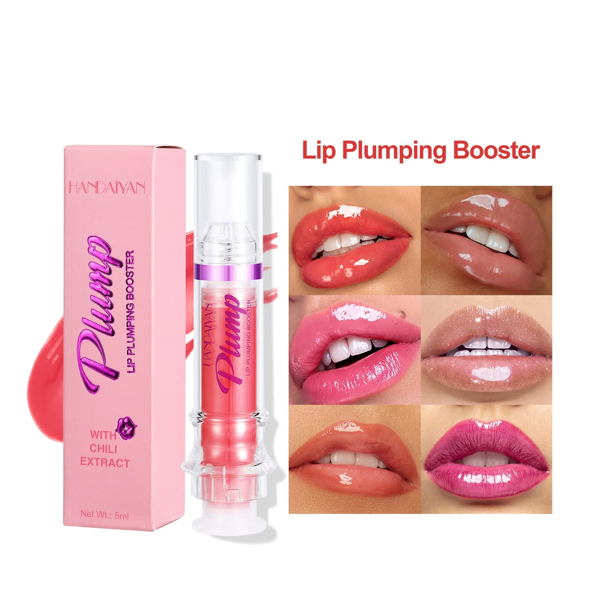 New Tube Lip Rich Lip Color Slightly Spicy Lip Honey Lip Glass Mirror Face Lip Mirror Liquid Lipstick AliFinds