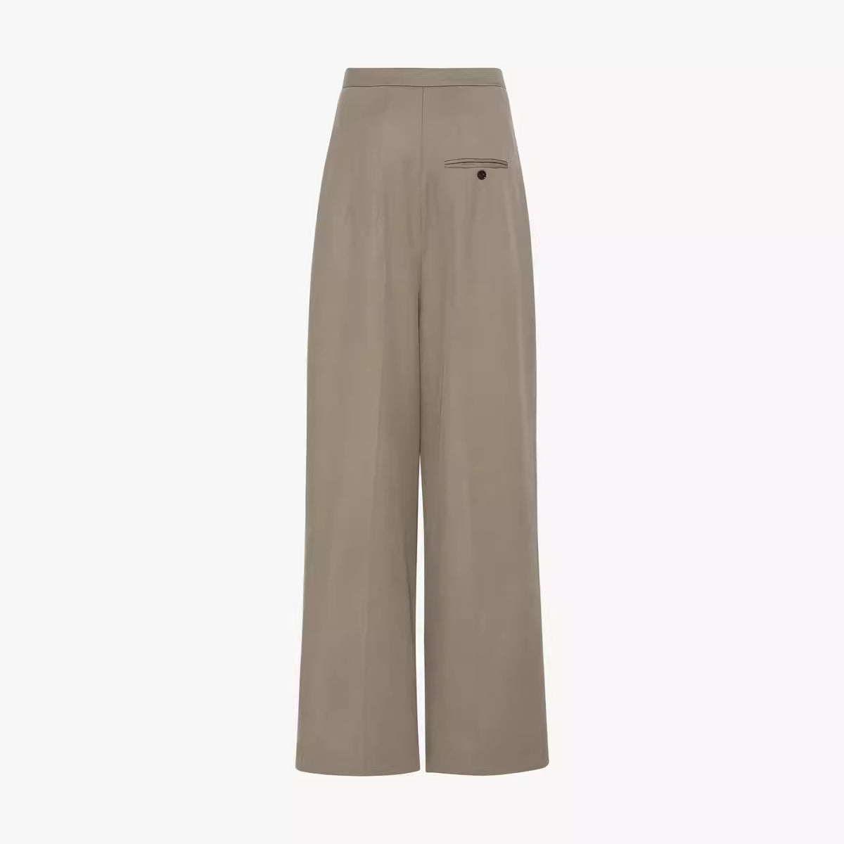 Wool&#39;s Straight Wide-leg Pants For Women