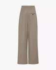 Wool's Straight Wide-leg Pants For Women