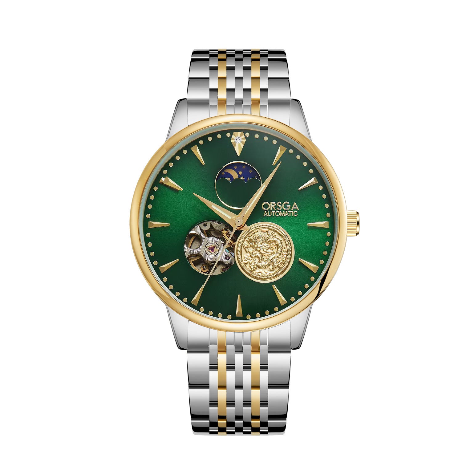 Men’s High-End Business Automatic Mechanical Watch – Classic Luxury Timepiece